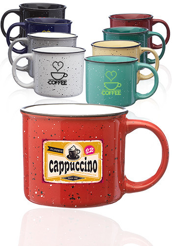 Photo of 13 Oz. Ceramic Custom Campfire Coffee Mugs