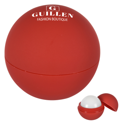 Red color option for Rubberized Lip Moisturizer Ball