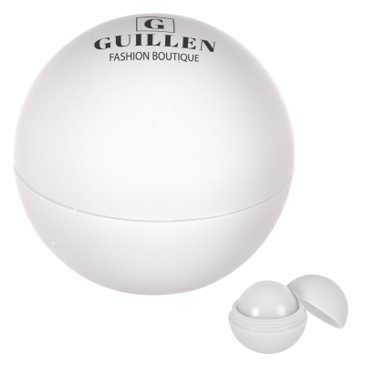 White color option for Rubberized Lip Moisturizer Ball
