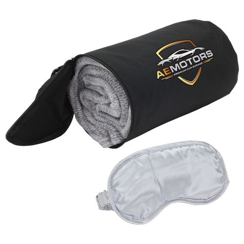 Photo of Aero Loft™ Travel Blanket With Sleep Mask