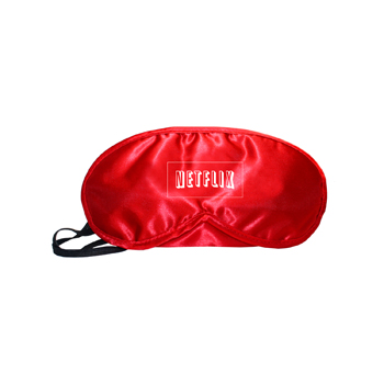 Red color option for Electric Color Satin Eye Shades