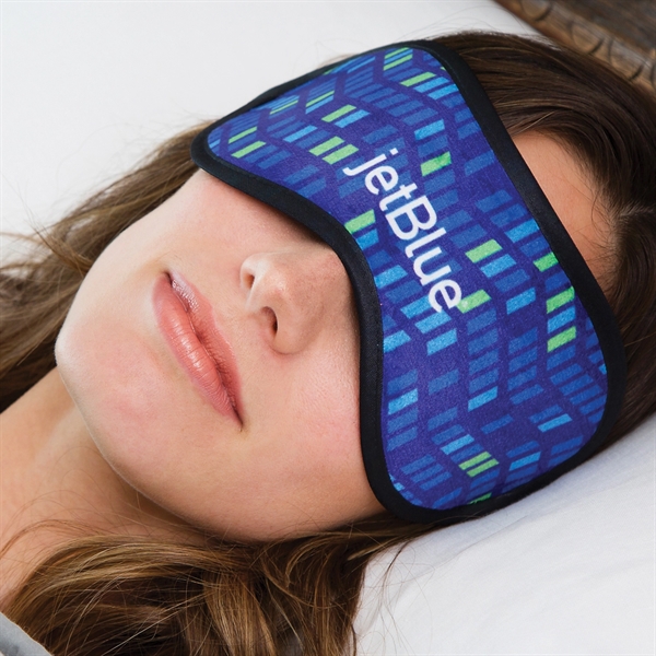Multi Color color option for Sublimated Eye Mask