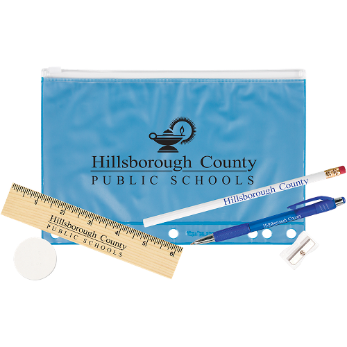 Kit color option for Pencil Pouch School Kit