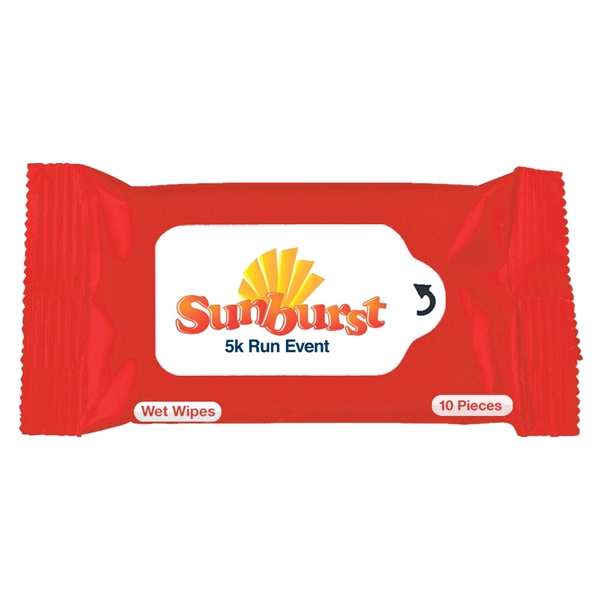 Red color option for Pet Paw Soft Wipes 10 Pack
