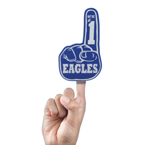 Photo of 6.5" #1 Finger Foam Mini