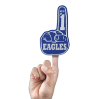 6.5" #1 Finger Foam Mini