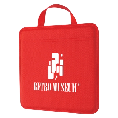 Red color option for Non Woven Stadium Cushion
