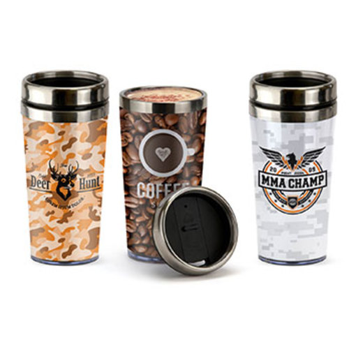 Photo of 16oz. Steel Tumbler With Paper Insert