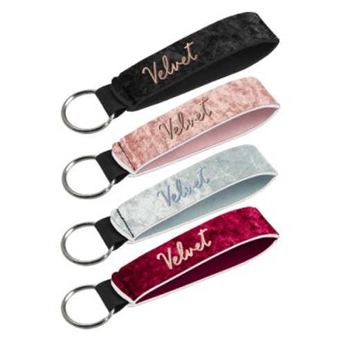 Photo of Velvet Neoprene Wrist Strap Key Holder