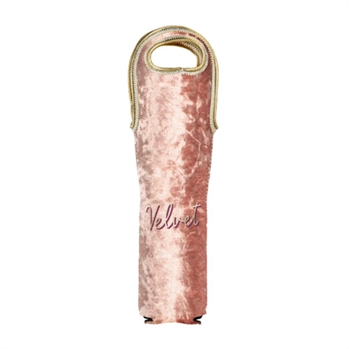 Main photo of Wine Tote Velvet Neoprene Single