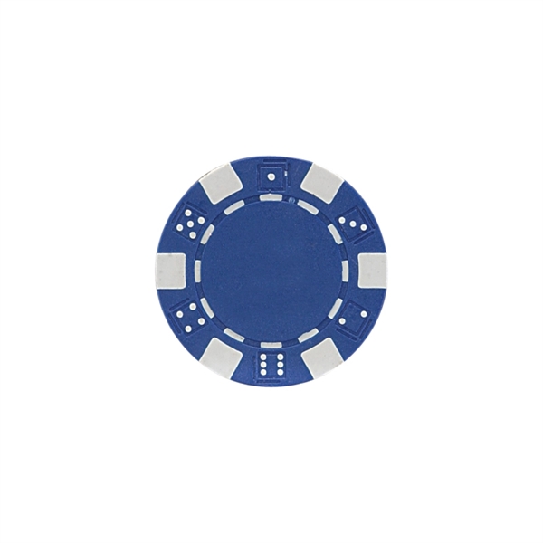 Blue color option for 11.5 G Professional Clay Poker Chips