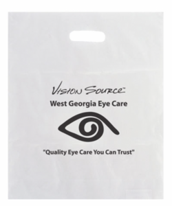 Photo of Frosted Die Cut Bag (12" X 15")