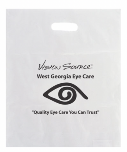 Main photo of Frosted Die Cut Bag (12" X 15")