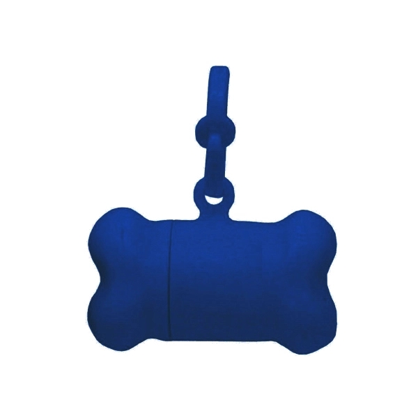 Blue color option for Bone Shaped Dog Waste Bag 