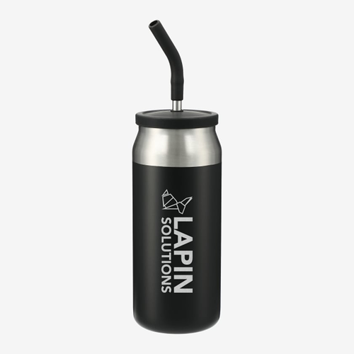 Photo of Gusto Stainless Steel Tumbler W/ Ss Straw 23oz