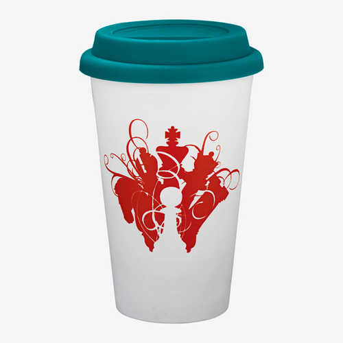 Photo of Double Wall Ceramic Tumbler 11oz