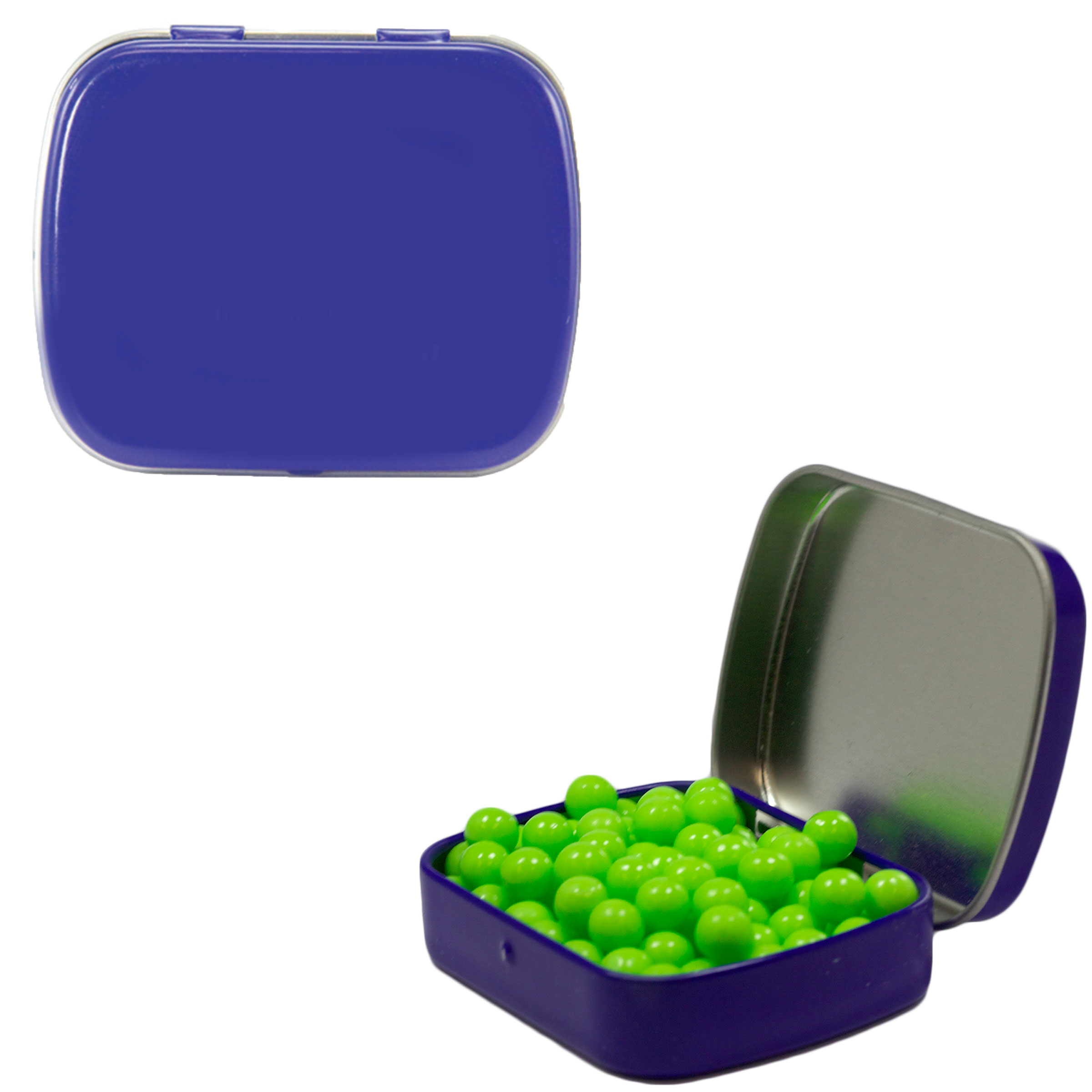 Blue color option for Small Tin