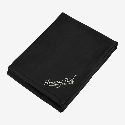 Photo of Fleece Sherpa Blanket With Full Color Card And Ban