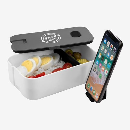 Photo of 2 Compartment Bento Box With Phone Stand