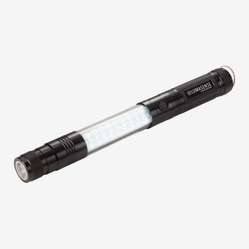 Photo of Telescopic Magnetic Cob Led Flashlight W/Sidelight