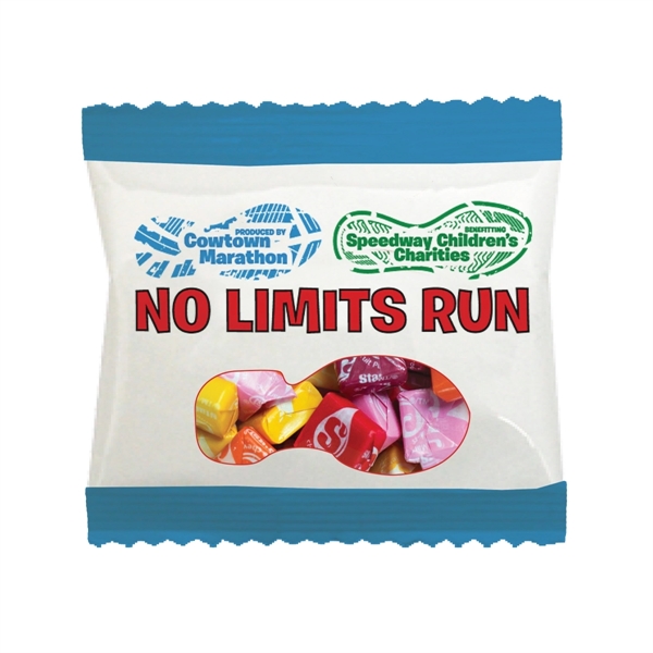 CLEAR color option for Zaga Snack Wide Promo Pack Bag