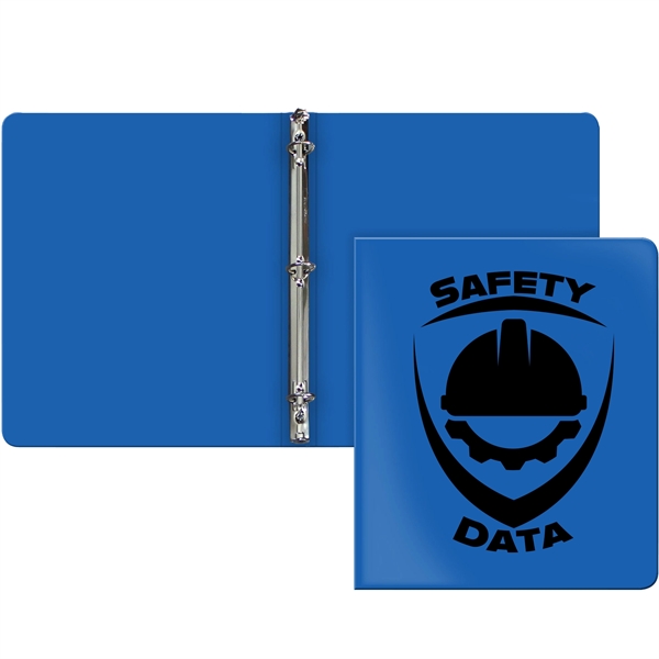 Blue color option for 1 1/2" Poly Binder