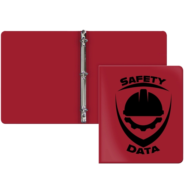 Red color option for 1 1/2" Poly Binder