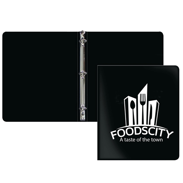 Black color option for 1" Poly Binder