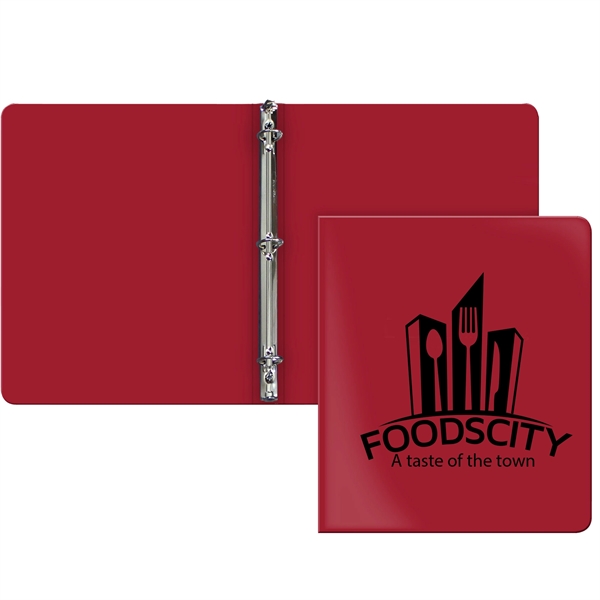 Red color option for 1" Poly Binder