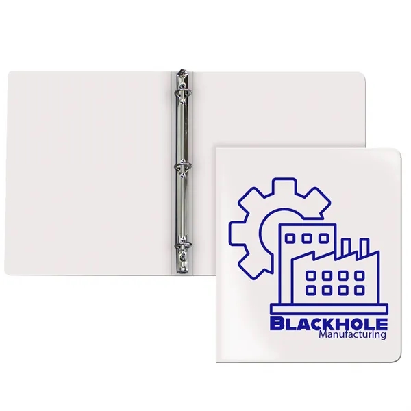 White color option for 1/2" Poly Binder