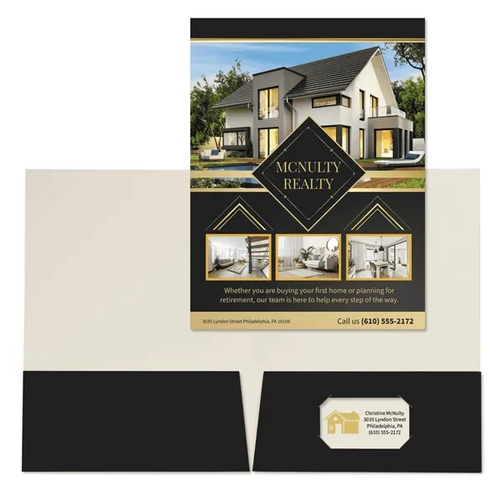 Main photo of 4 Color Process Presentation Folder