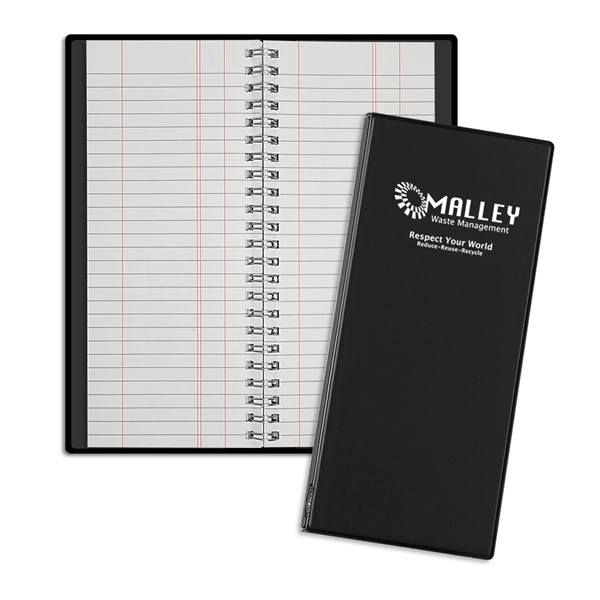 Black color option for Wire O Flexible Tally Book
