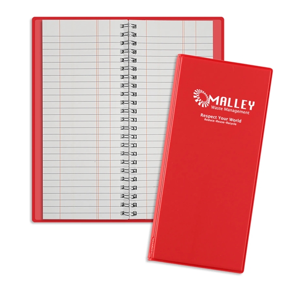Red color option for Wire O Flexible Tally Book