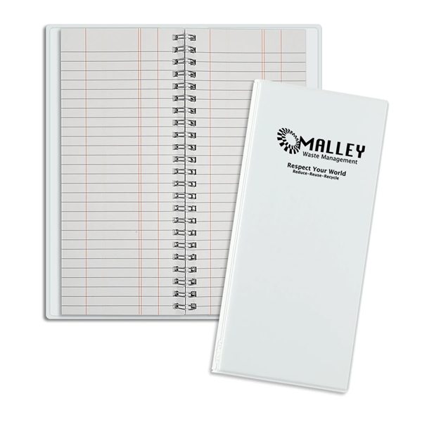 White color option for Wire O Flexible Tally Book