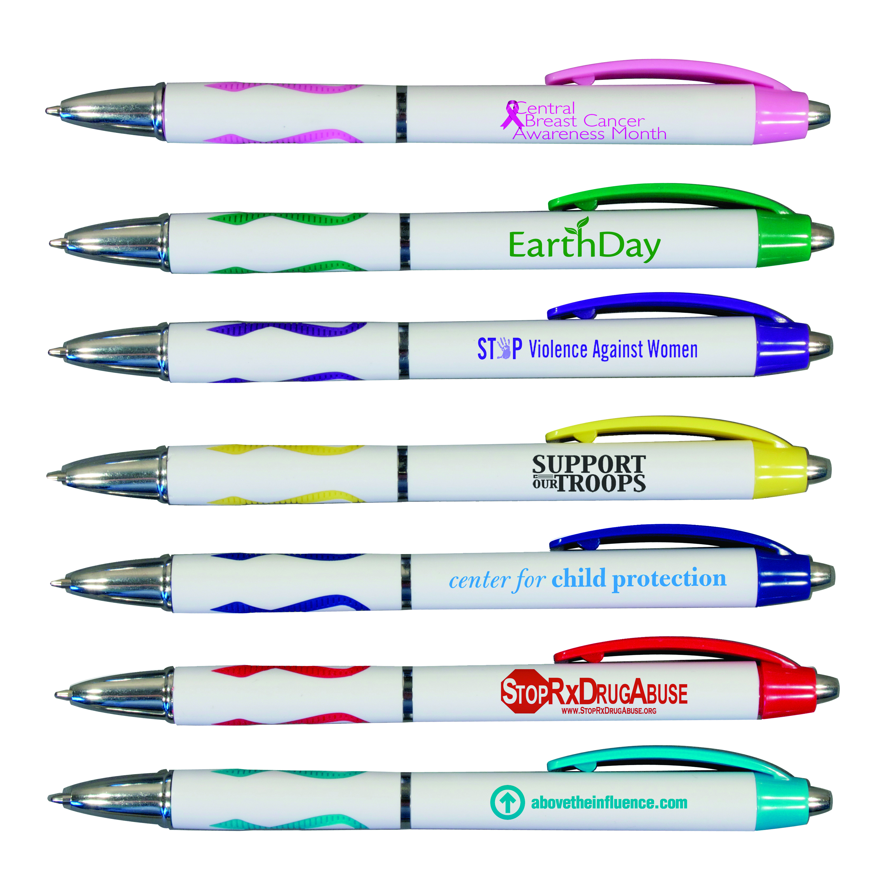 Pink color option for Awareness Grip Pen