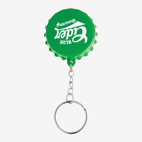 Photo of Beer Cap Keychain With Bottle Opener