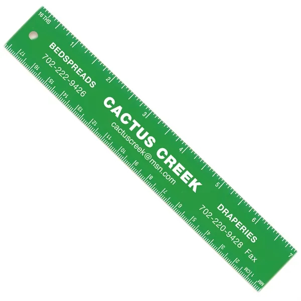 Translucent Green color option for 7 Inch Ruler