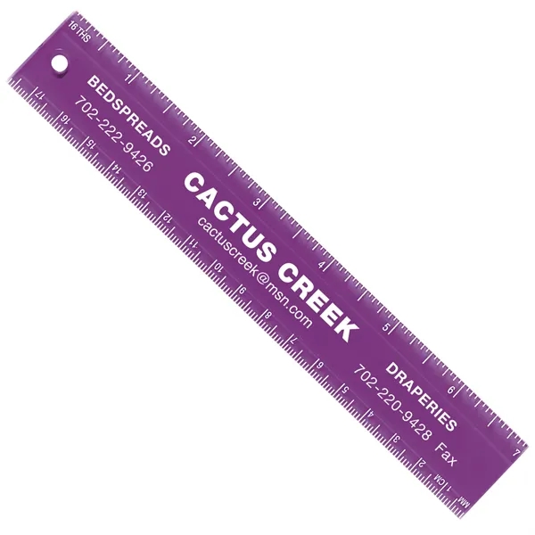Translucent Purple color option for 7 Inch Ruler