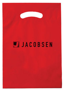 Photo of Fold Over Reinforced Die Cut Bag (9" X 13")