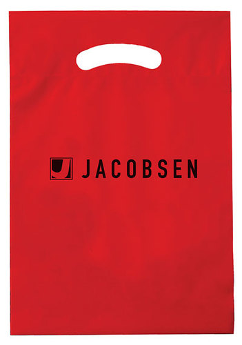 Photo of Fold Over Reinforced Die Cut Bag (9" X 13")