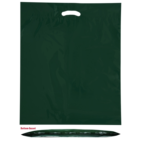 Hunter Green color option for Oxo Reusable Fold Over Reinforced Die Cut Bag 18x22x3