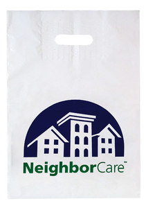 Photo of Patch Handle Reinforced Die Cut Bag