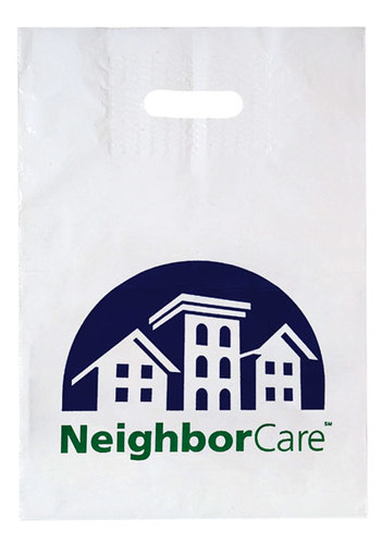 Photo of Patch Handle Reinforced Die Cut Bag