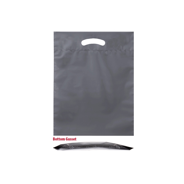 Gray color option for Oxo Reusable Fold Over Reinforced Die Cut Bag (9"X12")