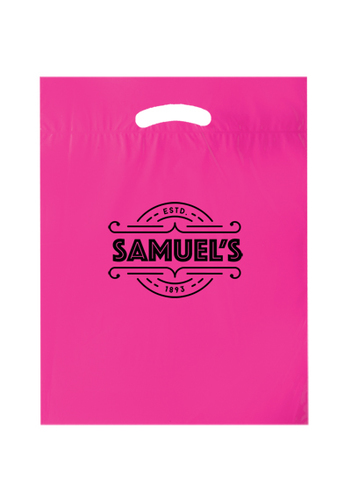 Photo of Fold Over Reinforced Die Cut Bag