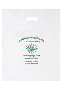 Photo of Patch Handle Reinforced Die Cut Bag
