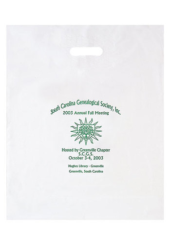 Photo of Patch Handle Reinforced Die Cut Bag