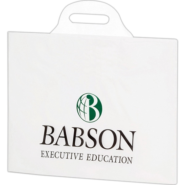 Clear Frosted color option for Frosted Soft Bridge Handle Bag