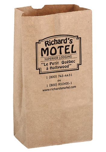 Photo of Natural Kraft 10# Sos Grocery Bag