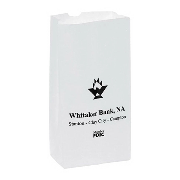 White Kraft color option for White Kraft 2# Popcorn Sos Bag